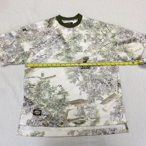 🪴 KINGS OUTDOOR WORLD MENS ATHLETIC SNOW SHADOW SHIRT S 🪴